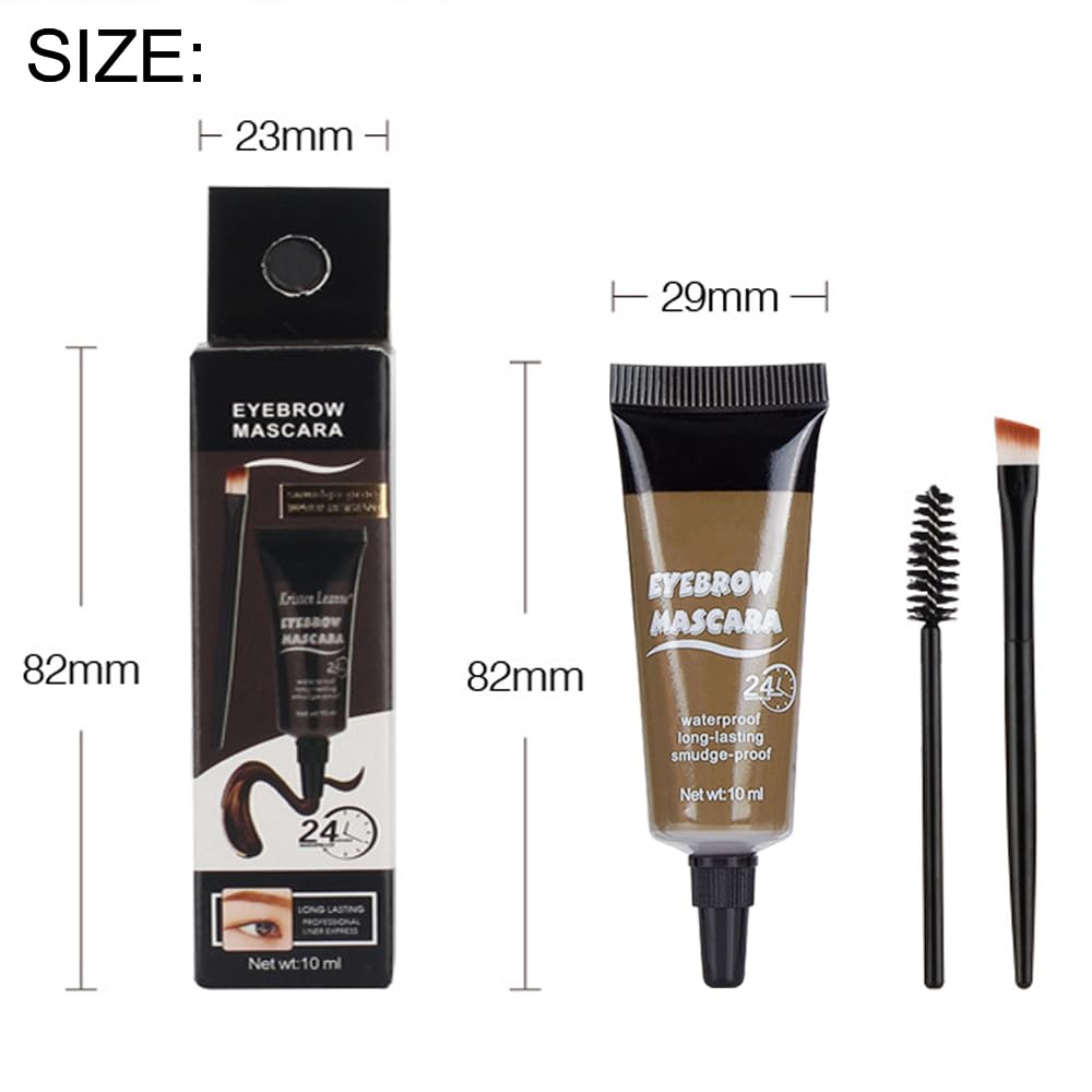 Amazon.com : Tinted Thickening Eyebrow Mascara with Two Eyebrow